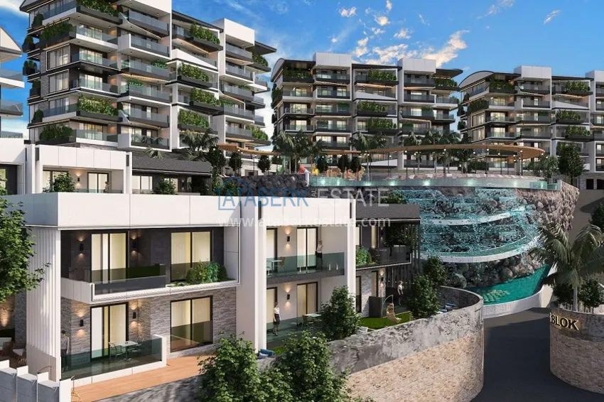 New original project of a residential complex in the Kargicak district 6 