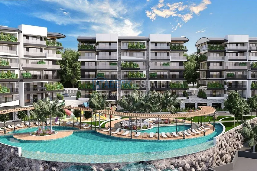 New original project of a residential complex in the Kargicak district 7 