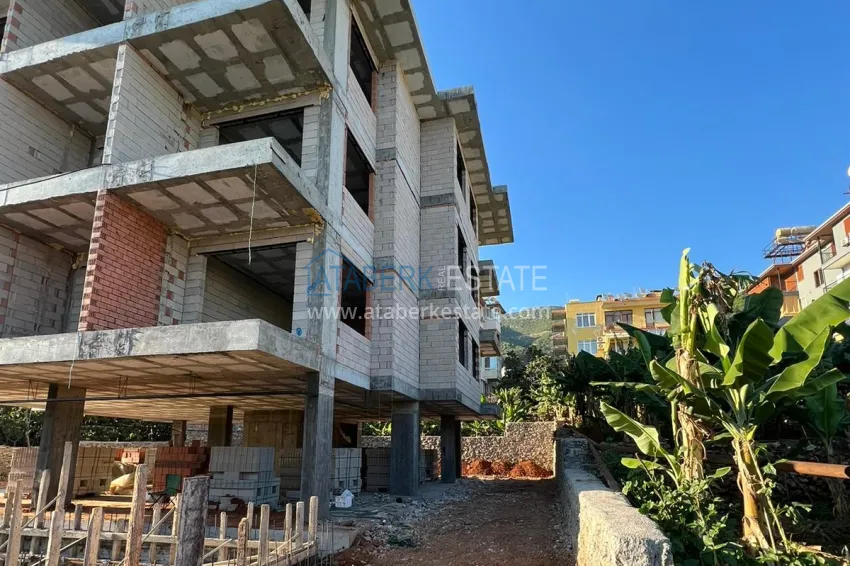 Sea view apartments from a developer in the center of Alanya — Cleopatra beach area 14