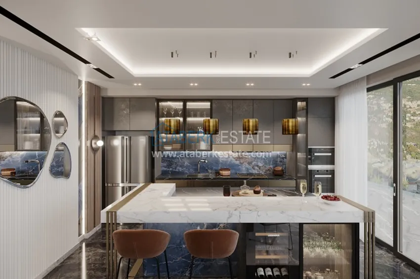 Purchase A new deluxe project in the center of Alanya from the developer! Citizenship is guaranteed 4 