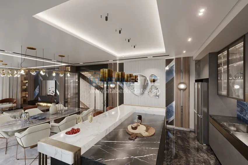 Purchase A new deluxe project in the center of Alanya from the developer! Citizenship is guaranteed 5 