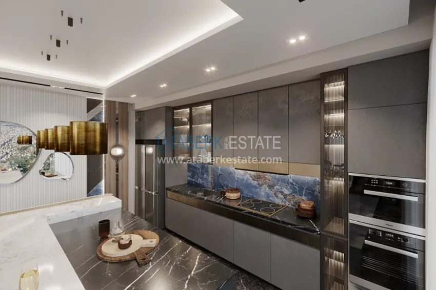 Purchase A new deluxe project in the center of Alanya from the developer! Citizenship is guaranteed 7 