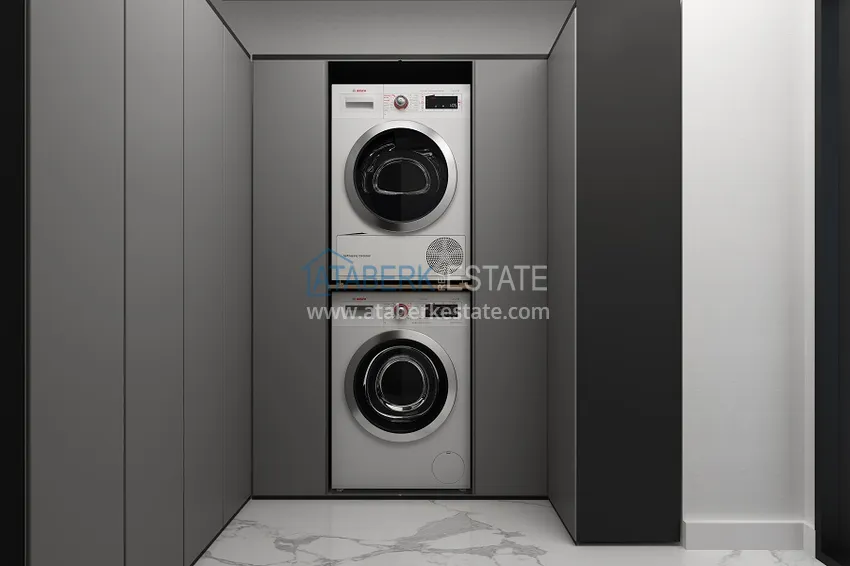 Purchase  Villas under construction in Alanya Tepe area with panoramic views 55 