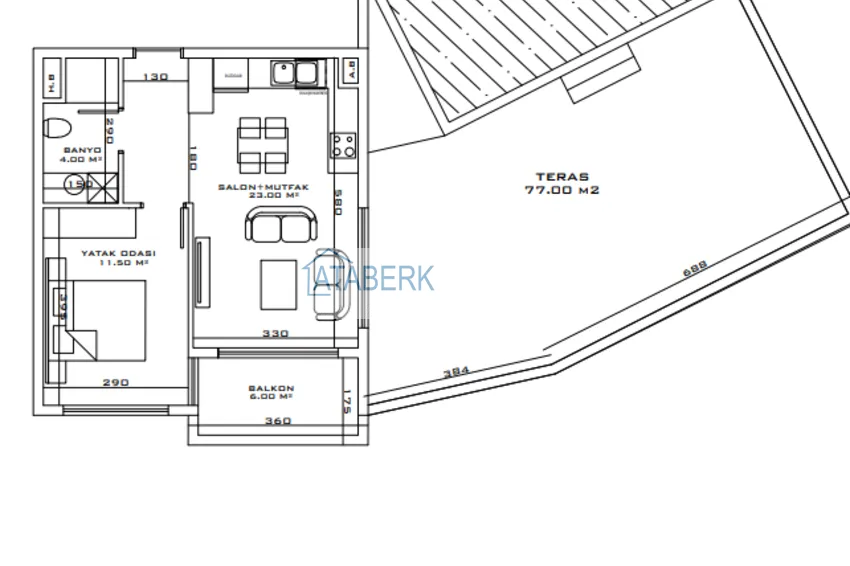 Buy cheap A unique investment project for a hotel-type residence in Antalya, Altintash district 10 