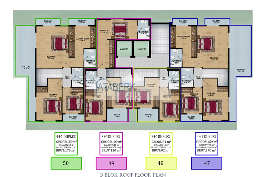 Buy cheap Apartments in a new residential complex with hotel infrastructure in Payallar, Alanya 10 