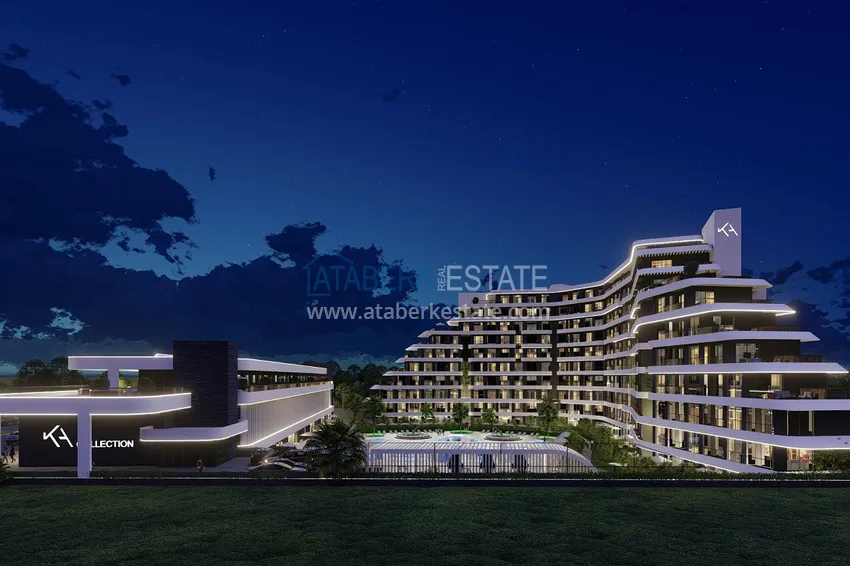 A unique investment project for a hotel-type residence in Antalya, Altintash district 11 