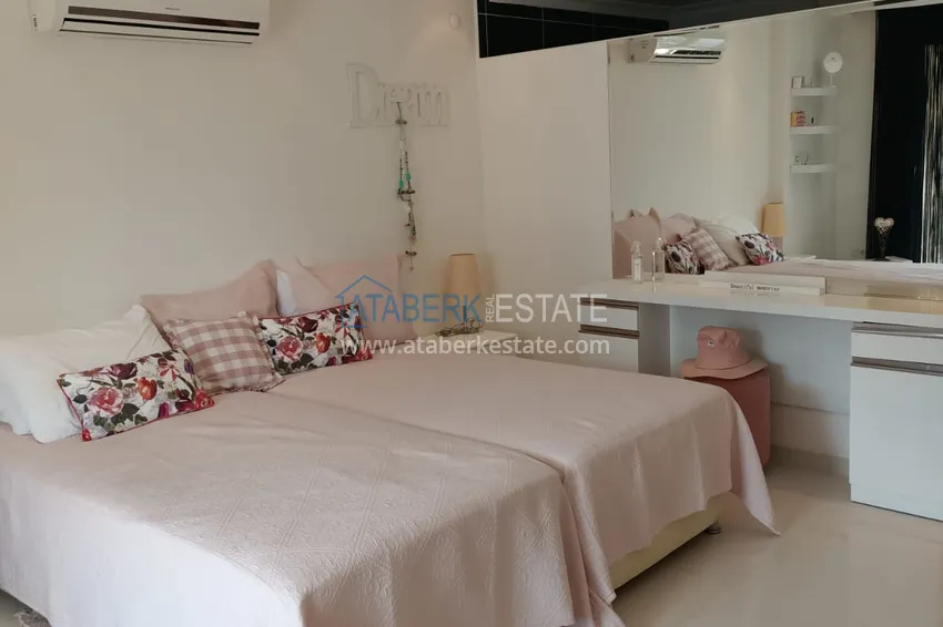 Purchase  Apartment in Kestel with partial sea view in a residential complex with all amenities 14 