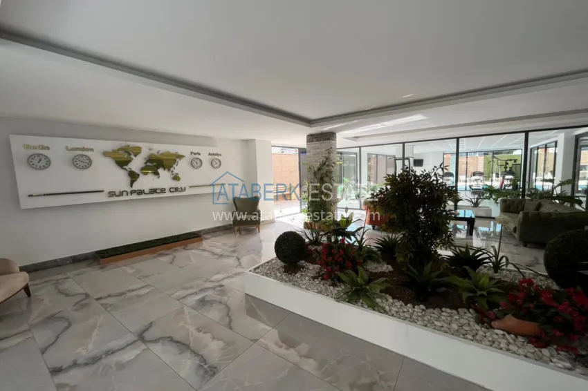 Two-bedroom apartment for rent in the center of Alanya near Keykubat Beach No. 16 17