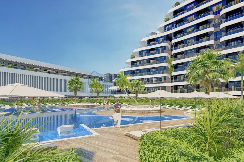 A unique investment project for a hotel-type residence in Antalya, Altintash district 4 