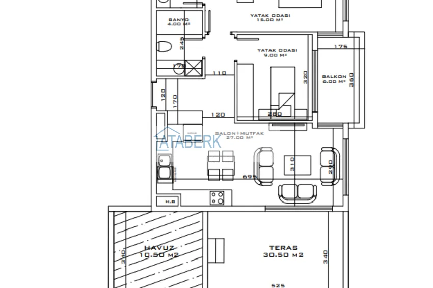 Buy cheap A unique investment project for a hotel-type residence in Antalya, Altintash district 14 