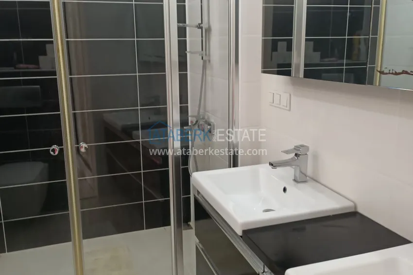 Purchase  Apartment in Kestel with partial sea view in a residential complex with all amenities 22 