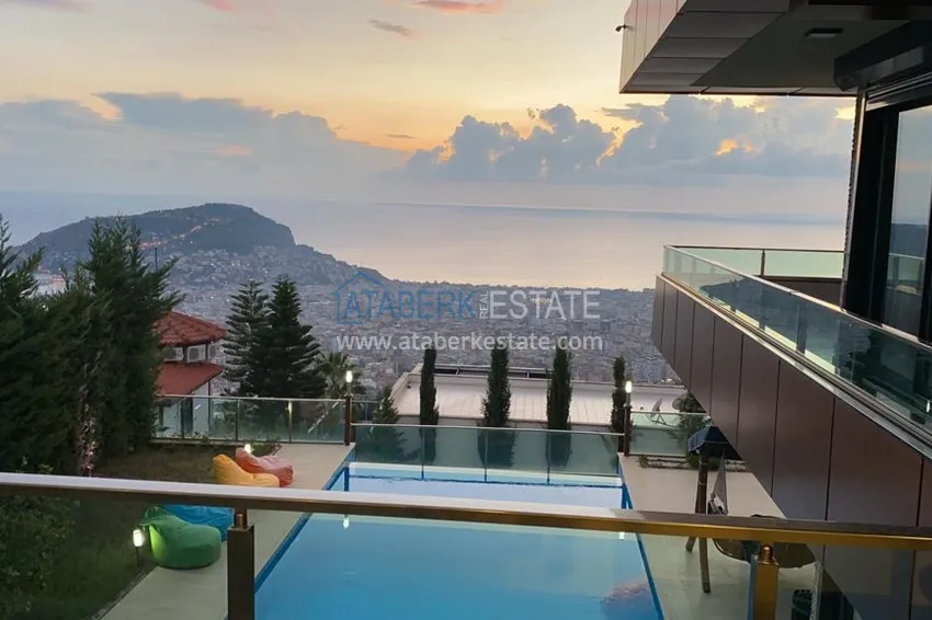 Purchase A luxurious two-storey mansion with exceptional views Alanya - Bektash 26 