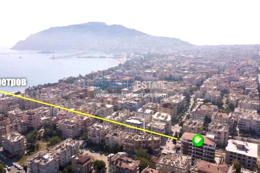 Two-bedroom apartment for rent in the center of Alanya near Keykubat Beach No. 16 3