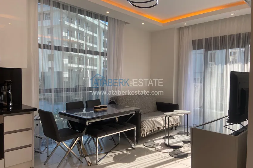 Purchase One bedroom apartment for short-term rent in Mahmutlar — Alanya, in a hotel-type complex A3 4 