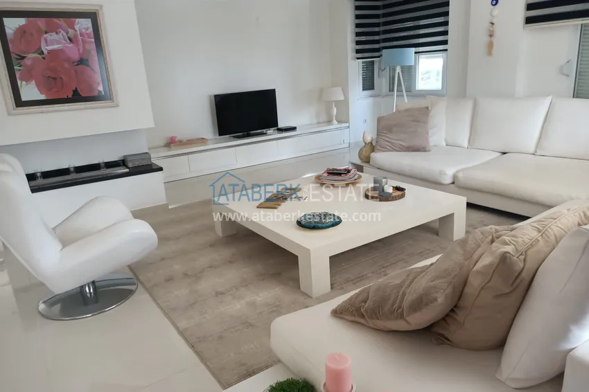 Purchase  Apartment in Kestel with partial sea view in a residential complex with all amenities 6 