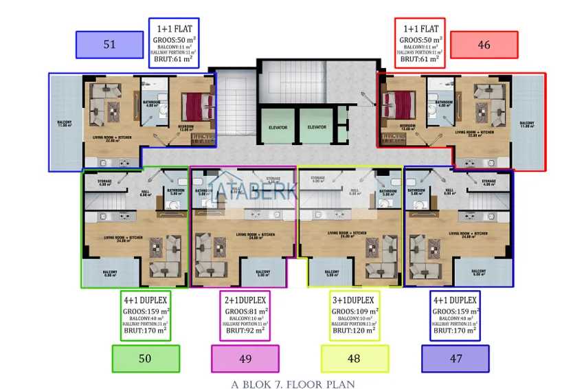 Buy cheap Apartments in a new residential complex with hotel infrastructure in Payallar, Alanya 5 