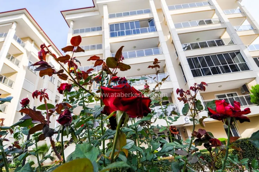 Apartment in Kestel with partial sea view in a residential complex with all amenities 5 