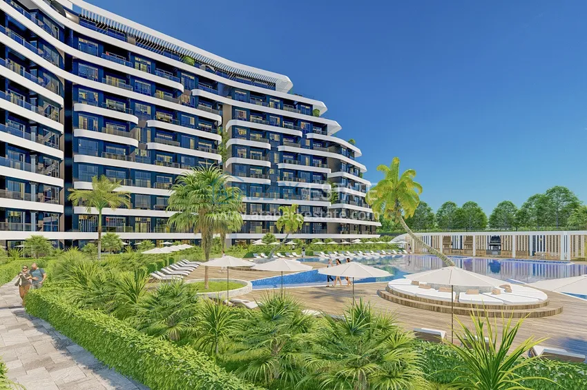 A unique investment project for a hotel-type residence in Antalya, Altintash district 7 