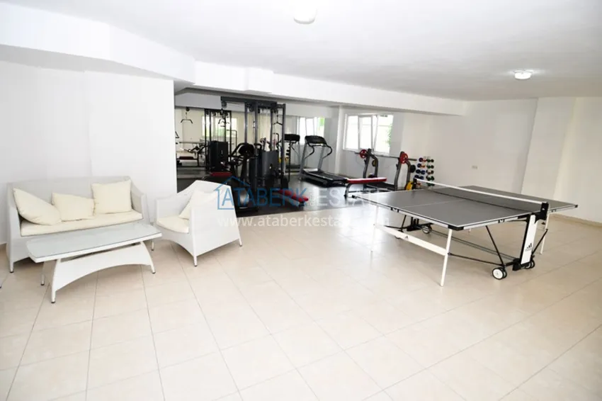 Apartment in Kestel with partial sea view in a residential complex with all amenities 7 