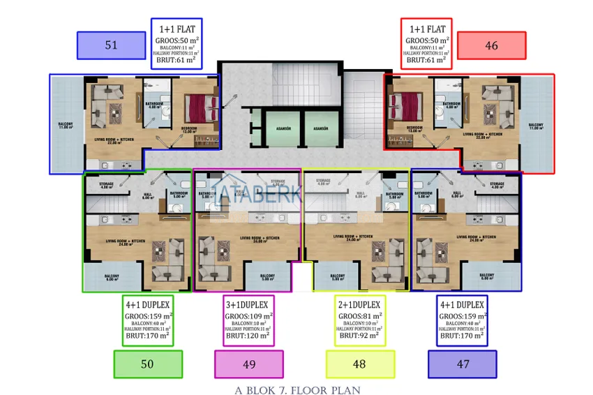 Buy cheap Apartments in a new residential complex with hotel infrastructure in Payallar, Alanya 9 