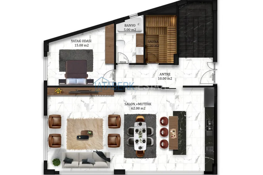 Buy cheap Modern two-level villas with views at prices from the developer in the Oba area 2 