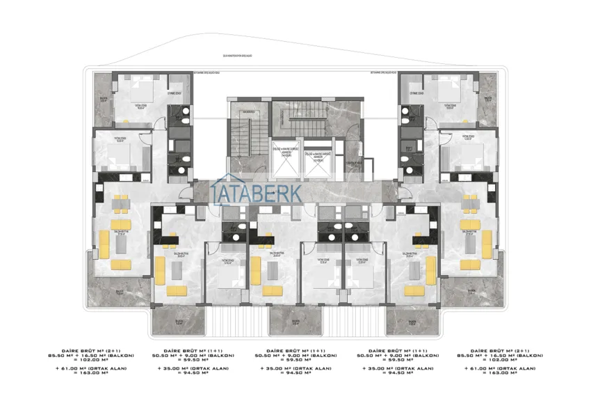 Buy cheap Exquisite premium complex with a five-star hotel concept — Tosmur, Alanya 4