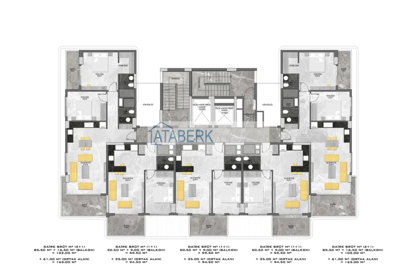 Buy cheap Exquisite premium complex with a five-star hotel concept — Tosmur, Alanya 6