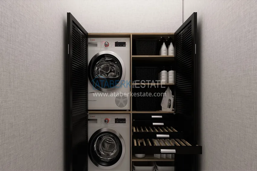 Purchase  Villas under construction in Alanya Tepe area with panoramic views 27 