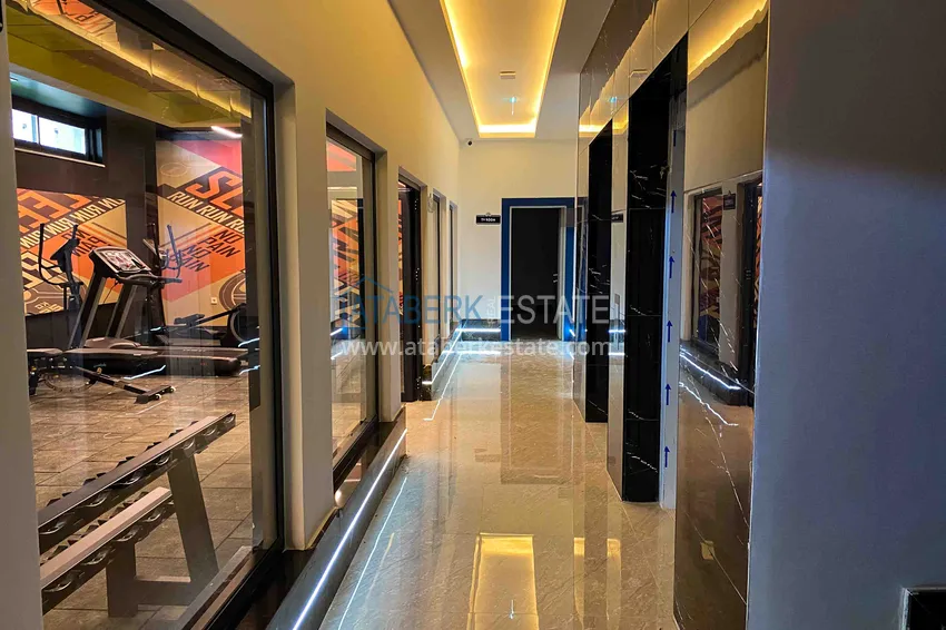 One bedroom apartment for short-term rent in Mahmutlar — Alanya, in a hotel-type complex A3 15 