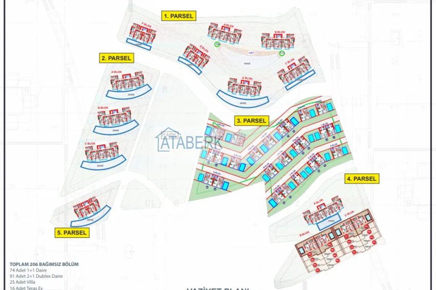 Buy cheap New luxury complex in Alanya, Kargicak district 1