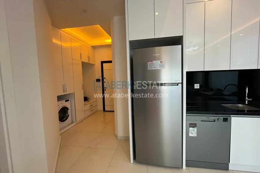 Purchase  1+1 apartment for rent for a summer vacation in Alanya Mahmutlar district  1 