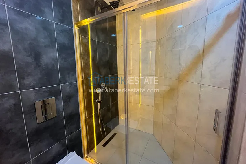 Purchase  1+1 apartment for rent for a summer vacation in Alanya Mahmutlar district  9 