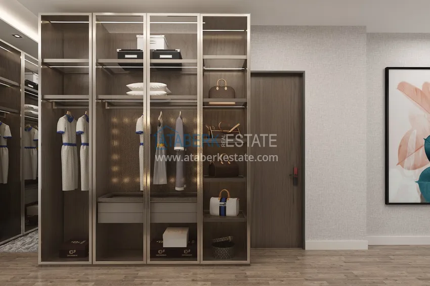 Purchase  Villas under construction in Alanya Tepe area with panoramic views 22 