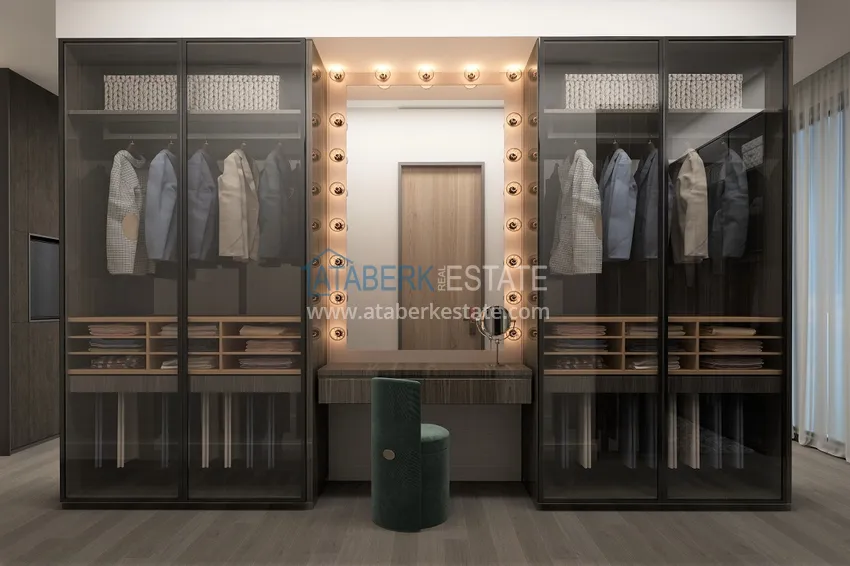 Purchase  Villas under construction in Alanya Tepe area with panoramic views 48 