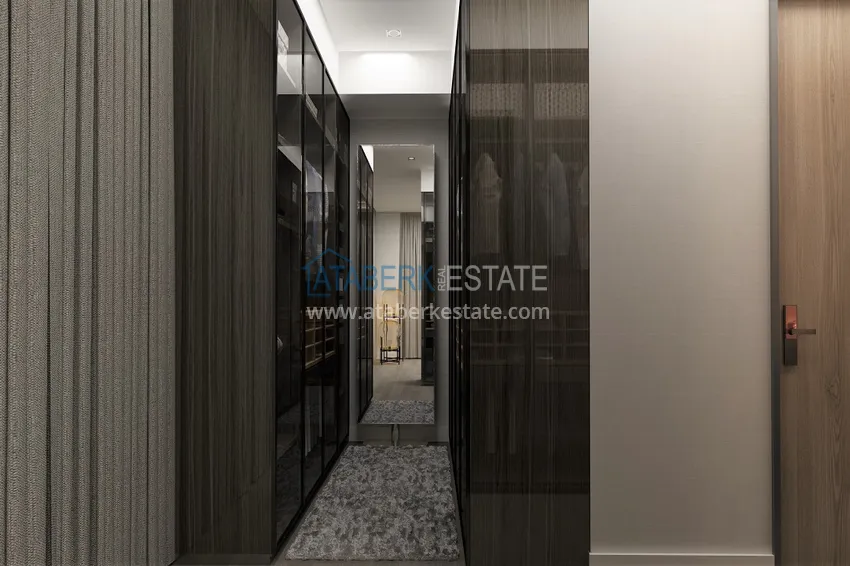 Purchase  Villas under construction in Alanya Tepe area with panoramic views 49 