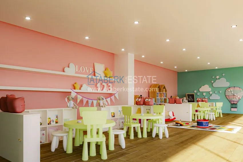 Apartments in Gazipasa at the excavation stage in a residence with hotel infrastructure 16 