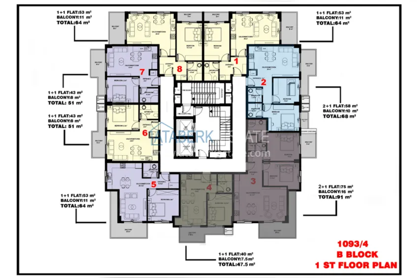 Buy cheap Luxury residential complex in the center of Mahmutlar - real estate from the developer in Alanya 11 