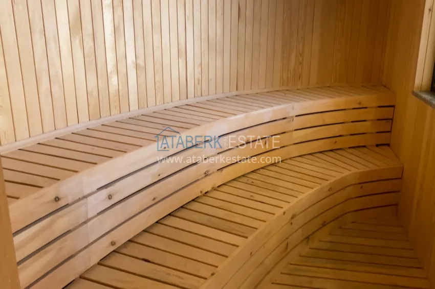 Apartment for rent in Alanya Tosmur district near the sea in a new complex No. 9 14 