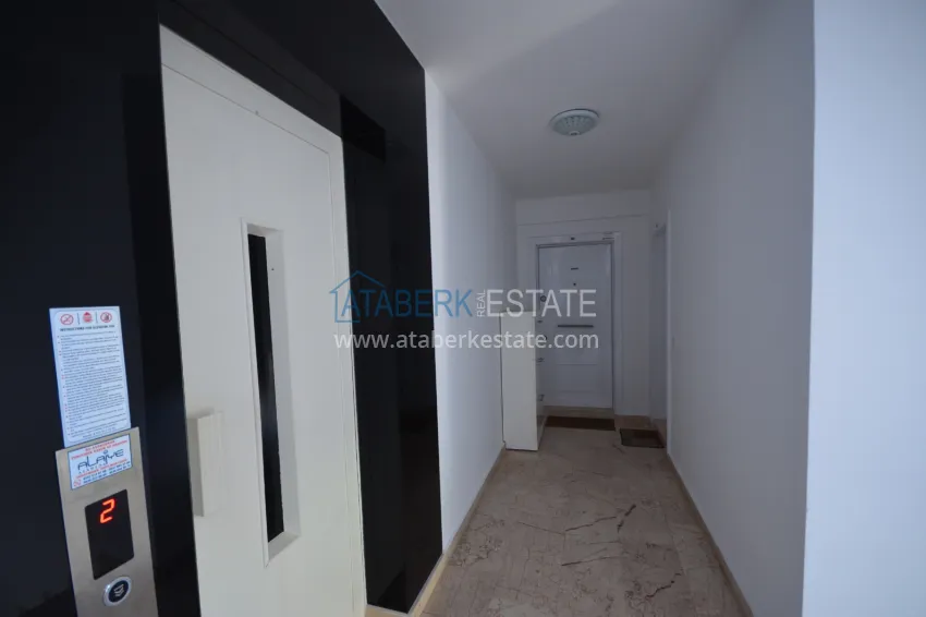 Compact 3+1 two-story penthouse with furniture in the Oba area. Real estate for a residence permit in Alanya 11 