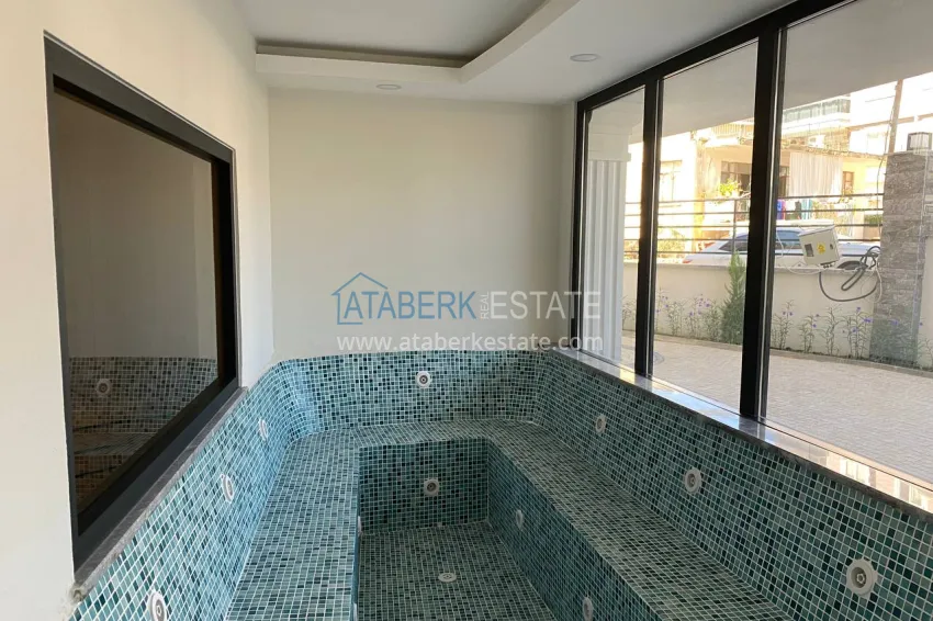 Apartment for rent in Alanya Tosmur district near the sea in a new complex No. 9 15 