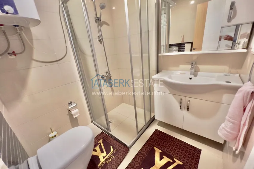 Purchase  1+1 apartment in Kestel on the seafront — with a designer interior and a glazed balcony  11 