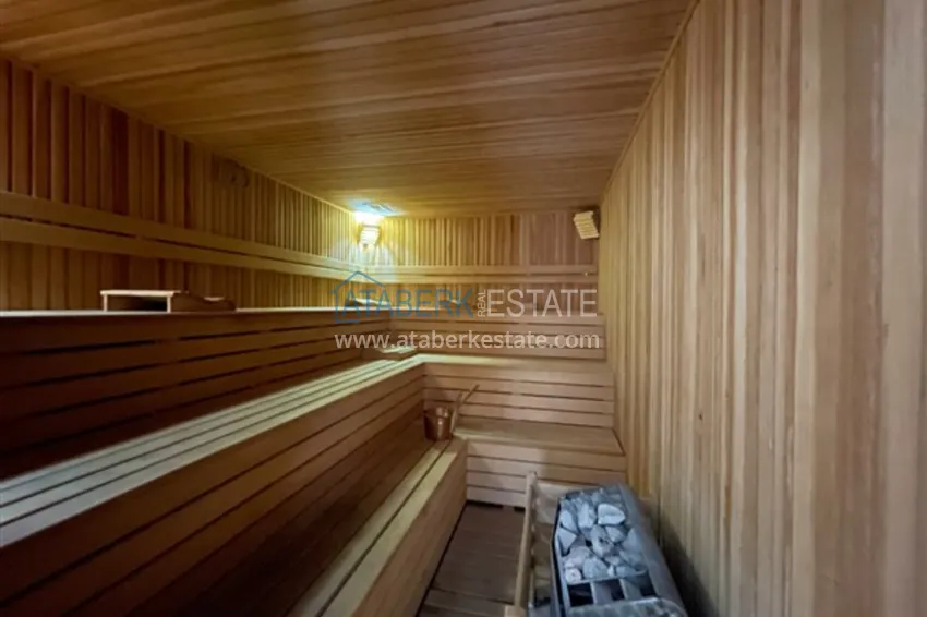 Furnished duplex penthouse in Oba with mountain views in a comfortable complex 11 