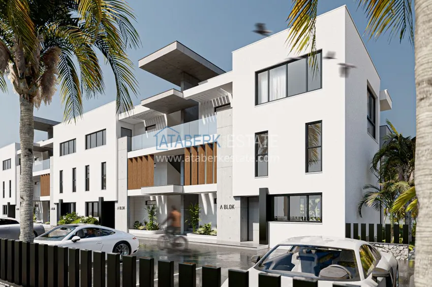 Duplex penthouse from an investor in a residential complex under construction - Kestel area, Alanya 12 