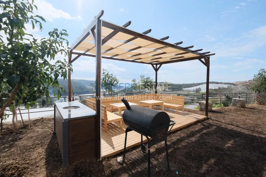 Luxurious two-story mansion at the foot of the mountains — Alanya, Yeşiloz district 13 