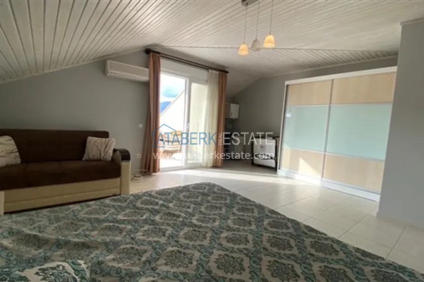 Purchase  Furnished duplex penthouse in Oba with mountain views in a comfortable complex 12 
