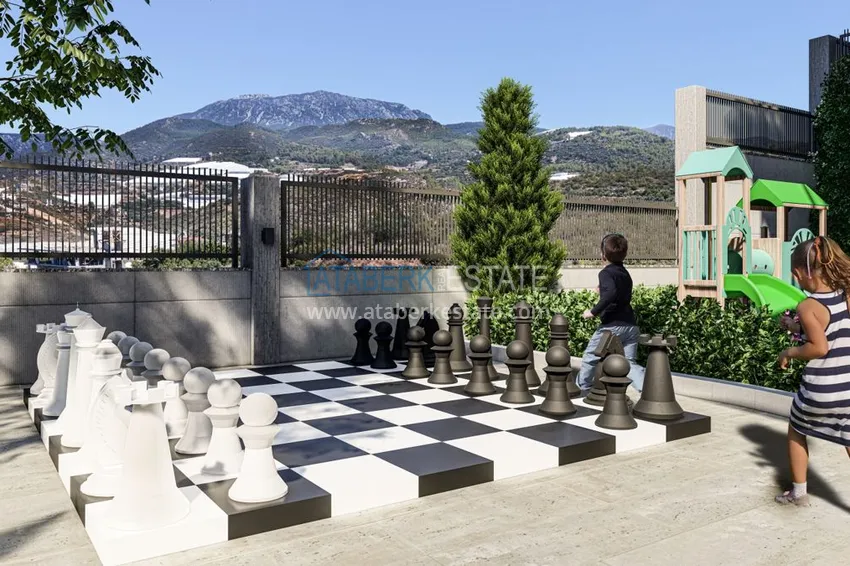 Investment property under construction — Alanya, Demirtash. The area is open for residence permits 12 