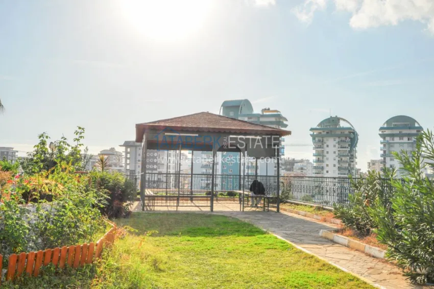 Two bedroom apartment with furniture in Mahmutlar 16 