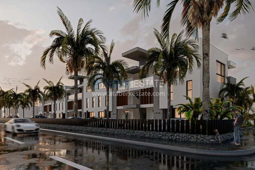 Duplex penthouse from an investor in a residential complex under construction - Kestel area, Alanya 13 