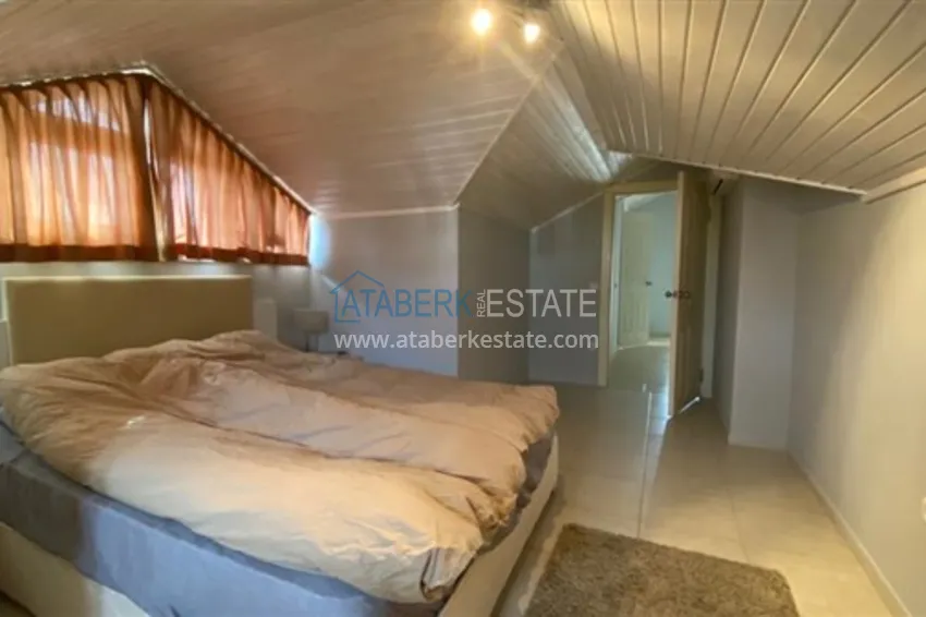 Purchase  Furnished duplex penthouse in Oba with mountain views in a comfortable complex 14 