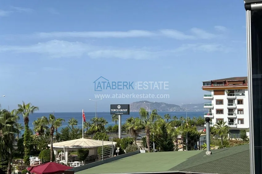 Purchase  1+1 apartment in Kestel on the seafront — with a designer interior and a glazed balcony  13 